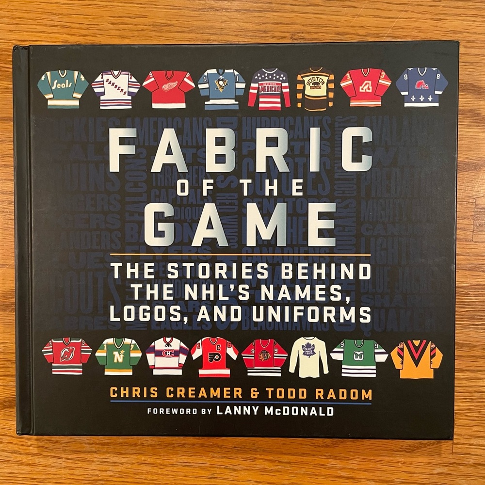 Hockey hardcover book - Fabric of the Game The